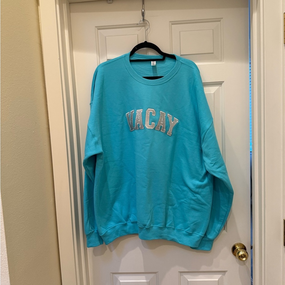 EUC VACAY Sweatshirt Beachy, coastal comfy - 2x